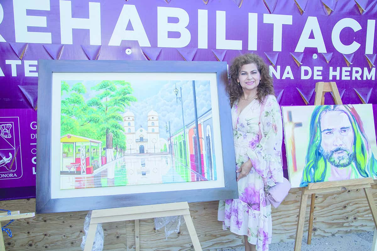 Recorren juntos la galería sagrada de Nuestra Señora de la Asunción