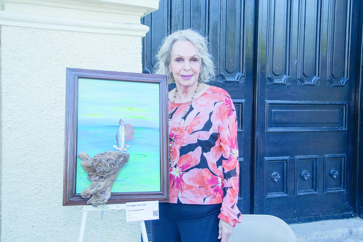 Recorren juntos la galería sagrada de Nuestra Señora de la Asunción