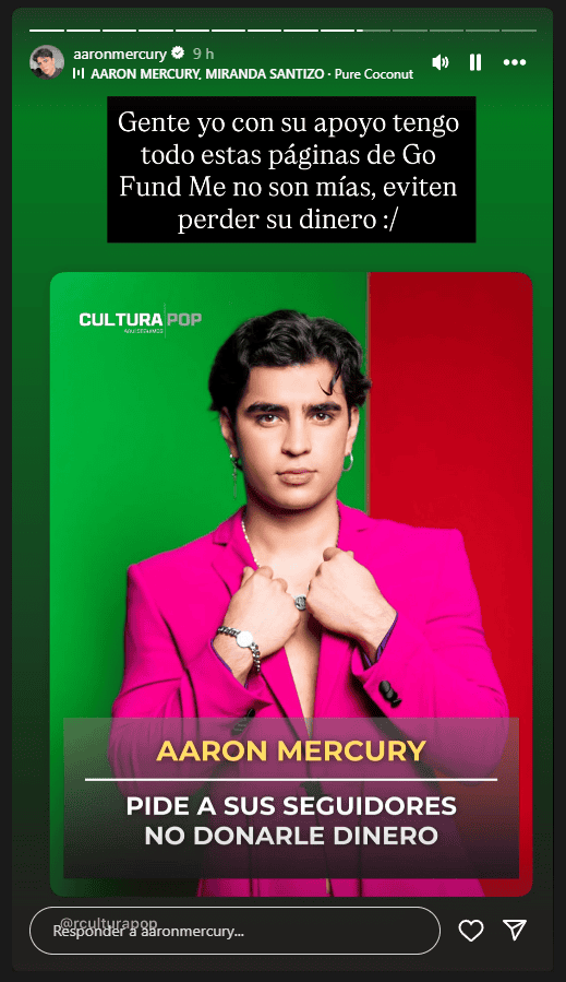 Fans denuncian fraude millonario con colecta para Aarón Mercury
