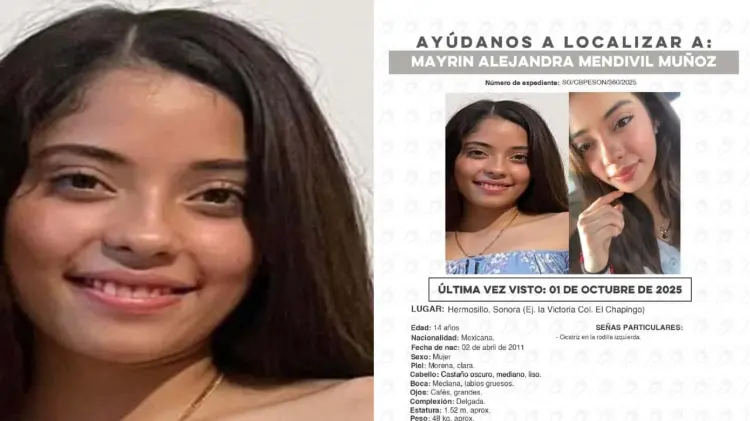 Mayrín Alejandra desapareció el día de ayer en La Victoria. (Foto: Especial / EXPRESO)