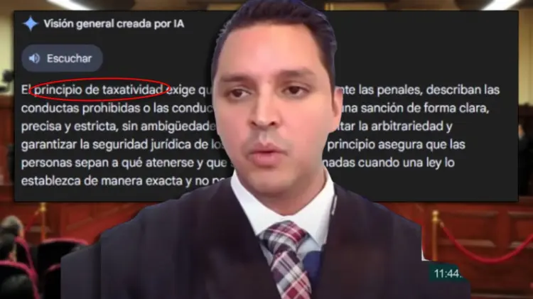 Ministro Arístides Guerrero usa definición de IA en sesión de la SCJN (Foto: Especial /EXPRESO)