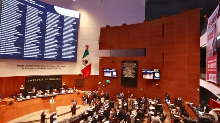 La mayoría del Senado de la República dio luz verde a la reforma. (Foto: Agencia Reforma/EXPRESO)