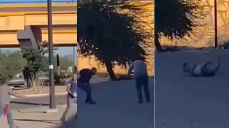 El momento se hizo viral en redes sociales. (Foto: Especial / EXPRESO)