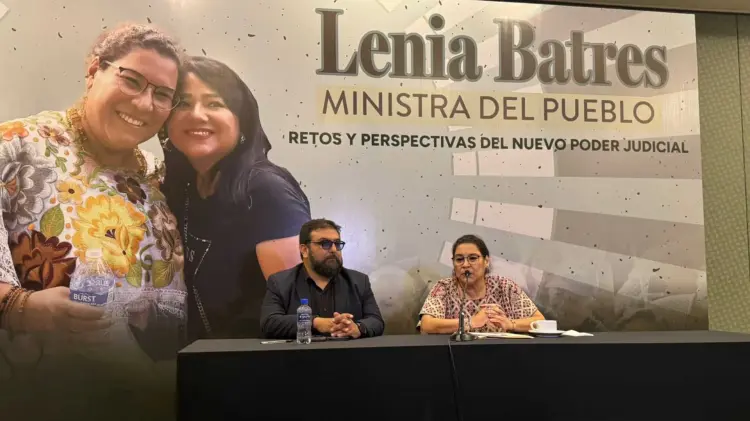 Lenia Batres visita la Universidad de Sonora para dialogar sobre reforma judicial