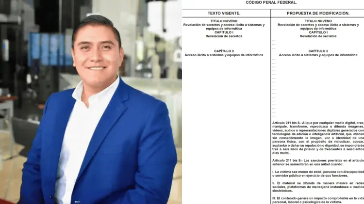 El diputado morenista Armando Corona presentó la llamada Ley Antistickers. (Foto: Cortesía)