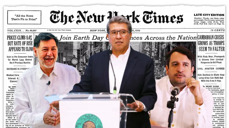 El NYT destaca los viajes y gastos de lujo de dirigentes de Morena (Foto: Especial /EXPRESO)