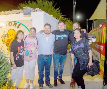 Disfrutan una noche juntos en Fairplay Club