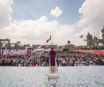 Presidenta Sheinbaum celebra primer año de gobierno
