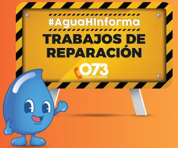 Agua de Hermosillo repara tubería al norte de la ciudad