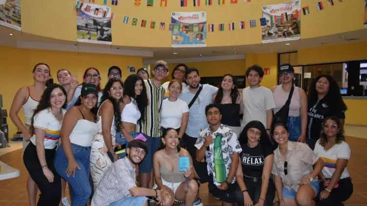 Estudiantes internacionales en el campus Guaymas del ITSON (Foto: Cortesía)