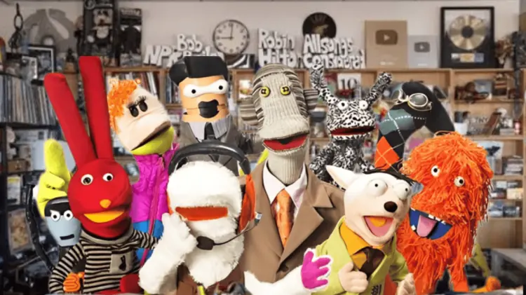 El elenco de 31 Minutos durante su presentación en Tiny Desk. (FOTO: ESPECIAL / EXPRESO)