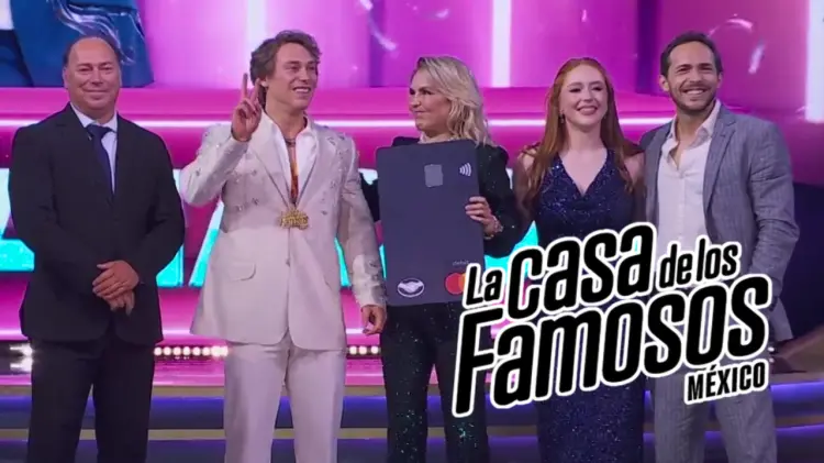 Aldo Tamez de 26 años se llevó los 4 millones de pesos de premio. (Foto: Especial/EXPRESO)