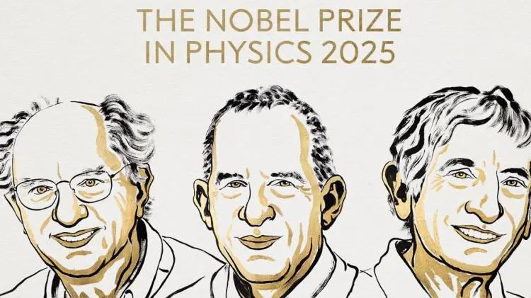 John Clarke, Michel Devoret y John Martinis ganan el Nobel de Física 2025.