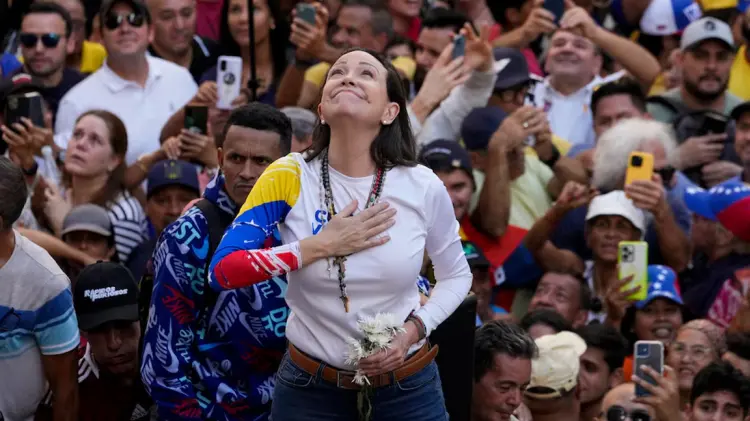 María Corina Machado gana el Premio Nobel de la Paz 2025. (Foto: Especial / EXPRESO)