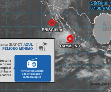 Sonora entra en Alerta Azul por el ciclón tropical Raymond