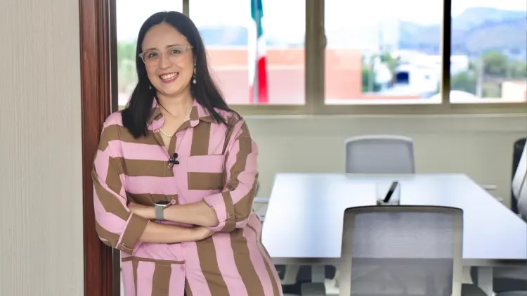 Mtra. Fernanda Juárez Badillo Chávez, directora de Liceo Thezia. (Foto: Jesús Ballesteros/EXPRESO)