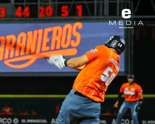 Naranjeros vence 7-5 a Yaquis y cierra con victoria la pretemporada en casa