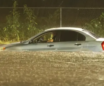 Tormenta tropical provoca lluvias torrenciales en Sonora
