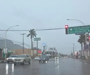 Guaymas registra 41 mm de lluvia por efectos del fenómeno Raymond