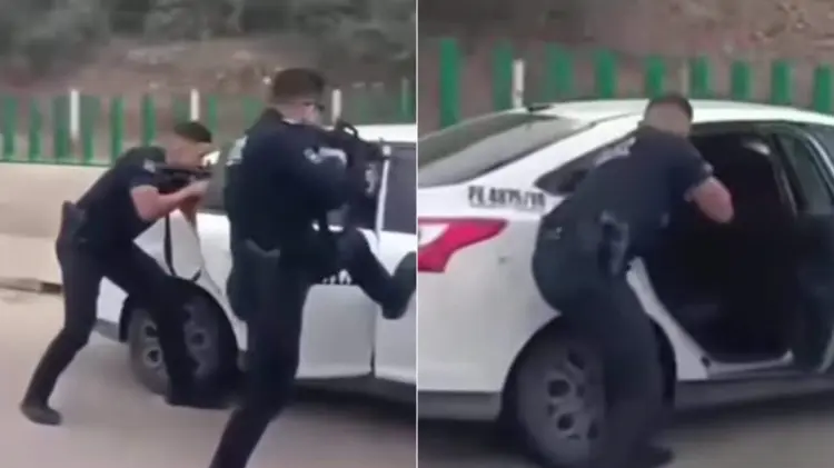 El sujeto fue detenido cerca del fraccionamiento La Mesa. (Foto: Especial / EXPRESO)