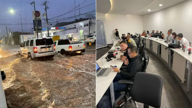 Autoridades atienden emergencia tras cercanía de Raymond. (Foto: Especial / EXPRESO)