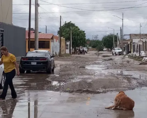 Vecinos de La Caridad se mantienen alertas y sin afectaciones por lluvias