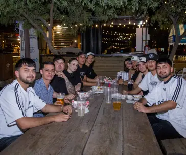 En Parque la Ruina disfrutan noche de diversión
