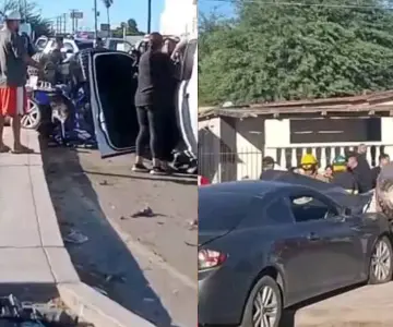Muere joven de 26 años en choque múltiple en Puerto Peñasco