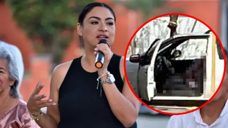 El asesinato de Gaby Mejía, exalcaldesa de Cuauhtémoc, Colima (Foto: Especial /EXPRESO)