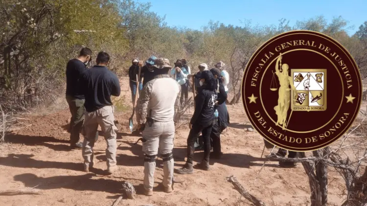 La Fiscalía de Sonora esclareció lo ocurrido en el hallazgo de 60 osamentas. (Foto: Cortesía)