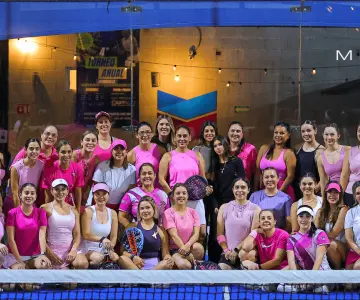Fundación Beatriz Beltrones realiza torneo de pádel contra cáncer de mama