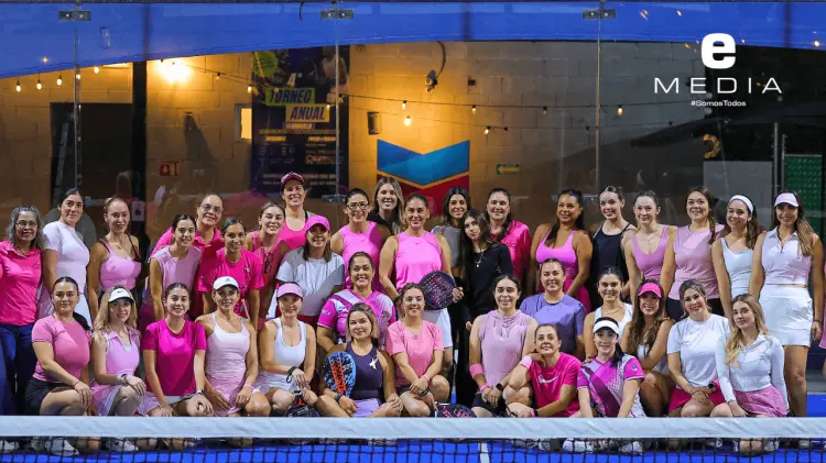 Mujeres participan en torneo rosa de la Fundación Beltrones. (Foto: Cristian Ruiz/EXPRESO)