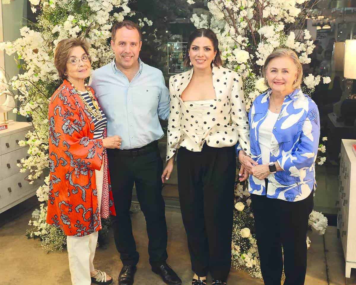 La diseñadora Ana Lucía González celebra la apertura de su nuevo espacio