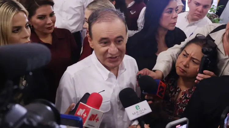 Alfonso Durazo, gobernador de Sonora. (Foto: José Diaz / EXPRESO)