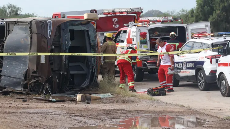 Esta es la lista de heridos del accidente carretero en Hermosillo-Guaymas