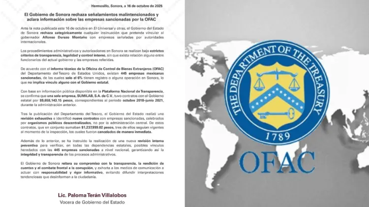 La vocera del Gobierno de Estado emitió un comunicado. (Foto: Especial/EXPRESO)