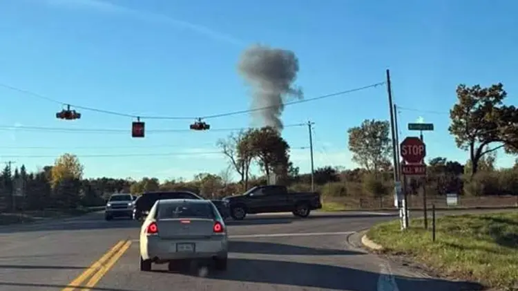 Las tres personas a bordo, todas mexicanas, fallecieron. (Foto: Especial / EXPRESO)
