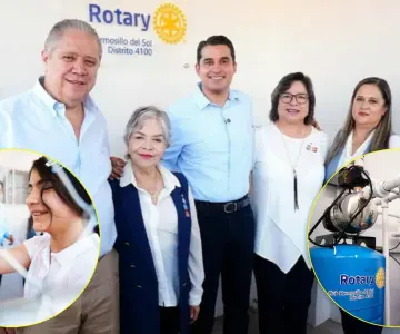 Hermosillo: Club Rotario dona planta purificadora de agua a primarias