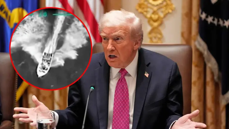 Trump repatria sobrevivientes de ataque a “submarino narco” (Foto: Especial /EXPRESO)