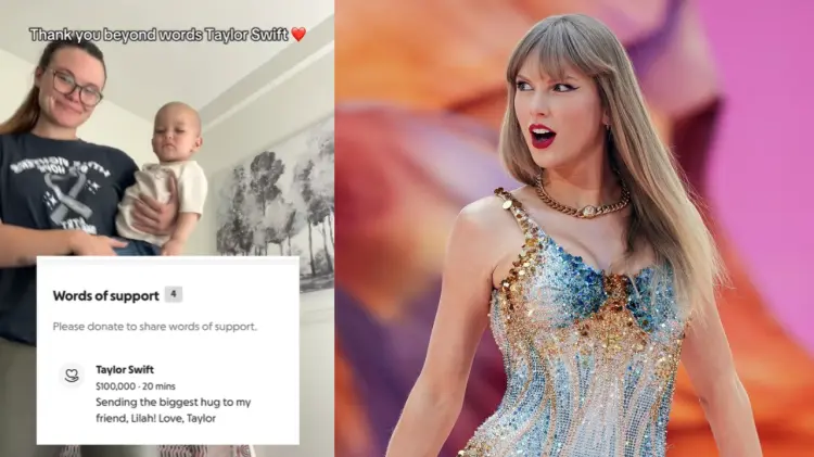 Taylor Swift es mi amiga: niña con cáncer recibe donación de la cantante