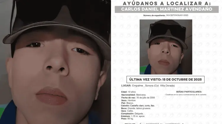 Familia de Carlos Daniel lo busca. (Foto: Especial / EXPRESO)