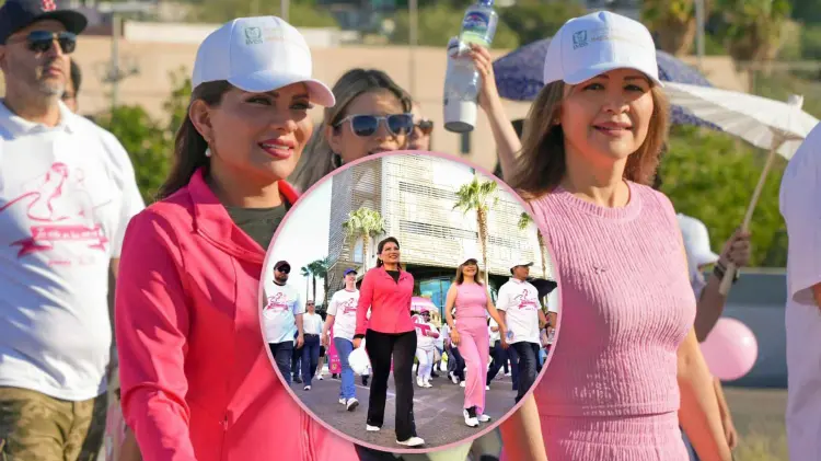 Senadora Lorenia Valles promueve lucha contra el cáncer de mama (Foto: Especial / EXPRESO)