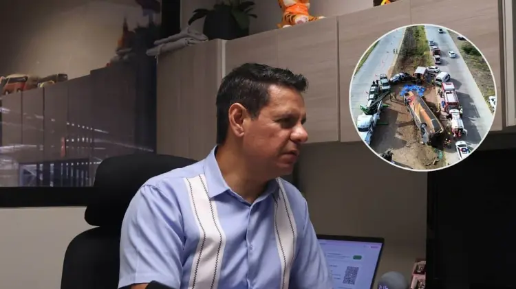 Luis Fernando López, director jurídico de Tufesa. (Fotos: Jesús Ballesteros  y José Díaz / EXPRESO)