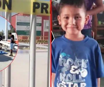 Muere niño aplastado por una estructura de metal en primaria de Coahuila