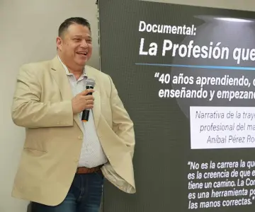 Documental "La profesión que me eligió" recorre 40 años de Aníbal Pérez
