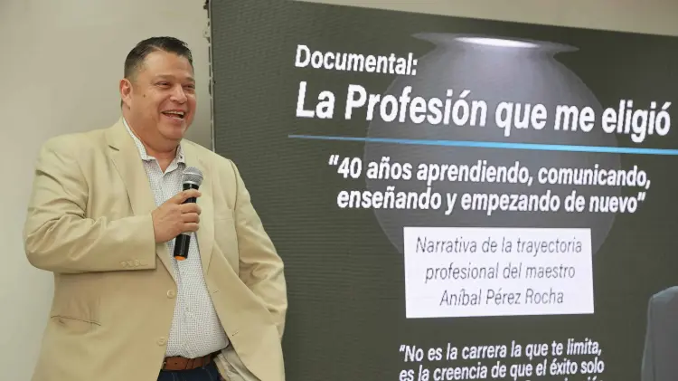 El documental de Aníbal Pérez Rocha busca inspirar a nuevas generaciones (Foto: Jesús Ballesteros)