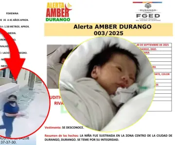 VIDEO: Mujer vestida de enfermera roba a bebé de hospital en Durango