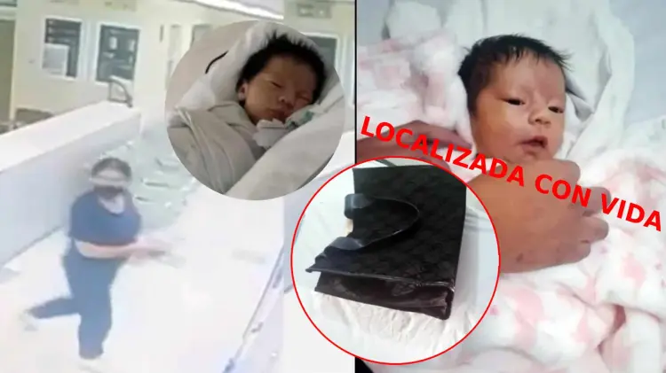 La bebé Judith Alejandra Rivas Ruiz, robada el jueves 23 de octubre (Foto: Especial / EXPRESO)