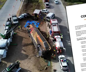 Tufesa anuncia reforzamiento de medidas de seguridad tras camionazo