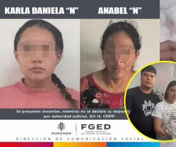 Detienen 2 mujeres por robo de bebé en Durango; una trabajaba en hospital